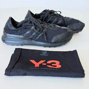 Y-3 YOHJI YAMAMOTO x Adidas Black Sneakers – Size US Women’s 8.5 / UK 7